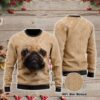 Pug Face Ugly Christmas Sweater
