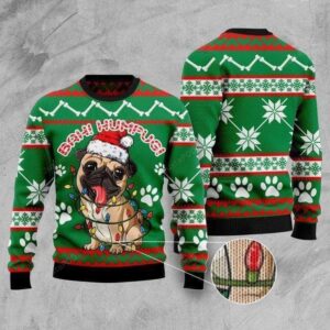 Pug Merry Christmas Ugly Christmas Sweater