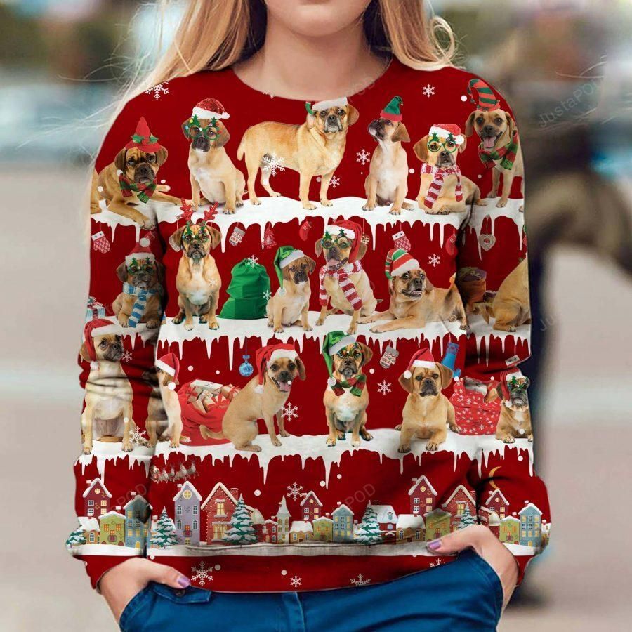 Puggle Ugly Christmas Sweater Puggle Ugly Christmas Sweater