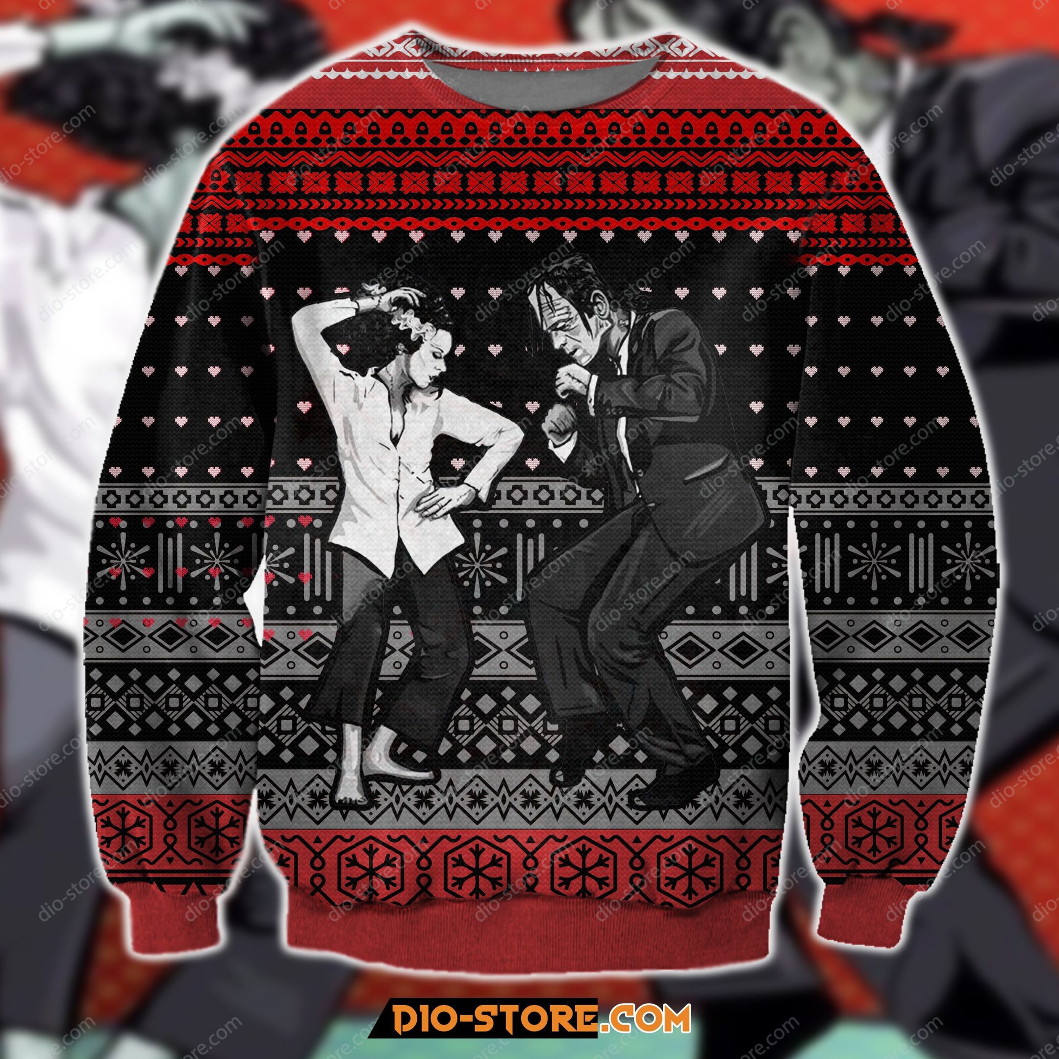 Pulp Frankenstein Ugly Christmas Sweater Pulp Frankenstein Ugly Christmas Sweater
