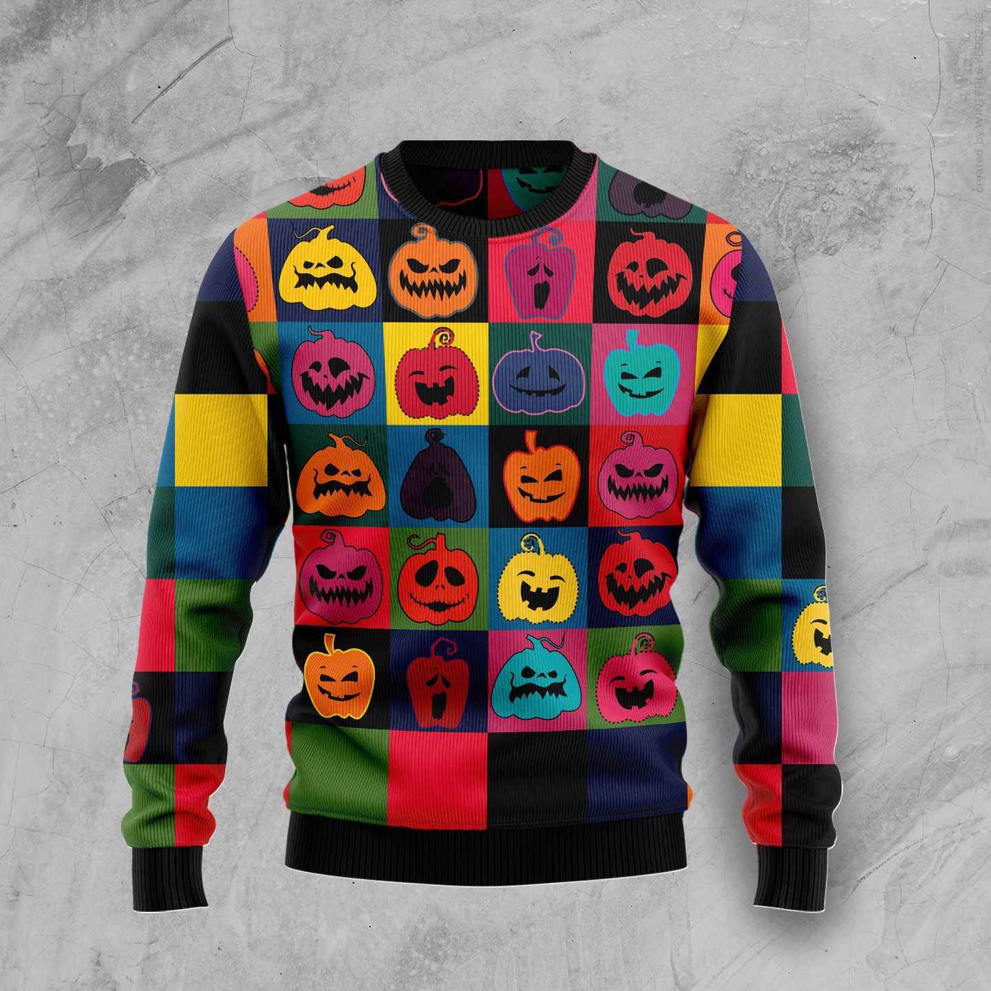 Pumpkin Ugly Christmas Sweater Pumpkin Ugly Christmas Sweater