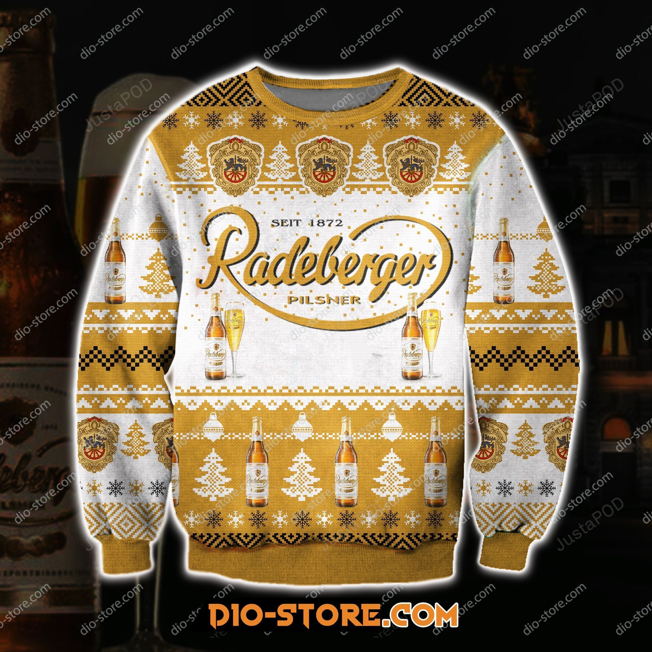 Radeberger Pilsner Beer Ugly Sweater Radeberger Pilsner Beer Ugly Sweater