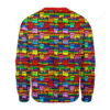 Rainbow Cat Ugly Christmas Sweater