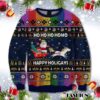 Rainbow Unicorn Hohoho Homo Happy Holigays Ugly Christmas Sweater
