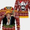 Red Hair Shanks One Piece Ugly Christmas Sweater