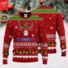 Reinbeer Budweiser Ugly Christmas Sweater