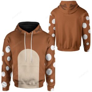 Reindeer Christmas Cosplay 3D All Over Print Hoodie