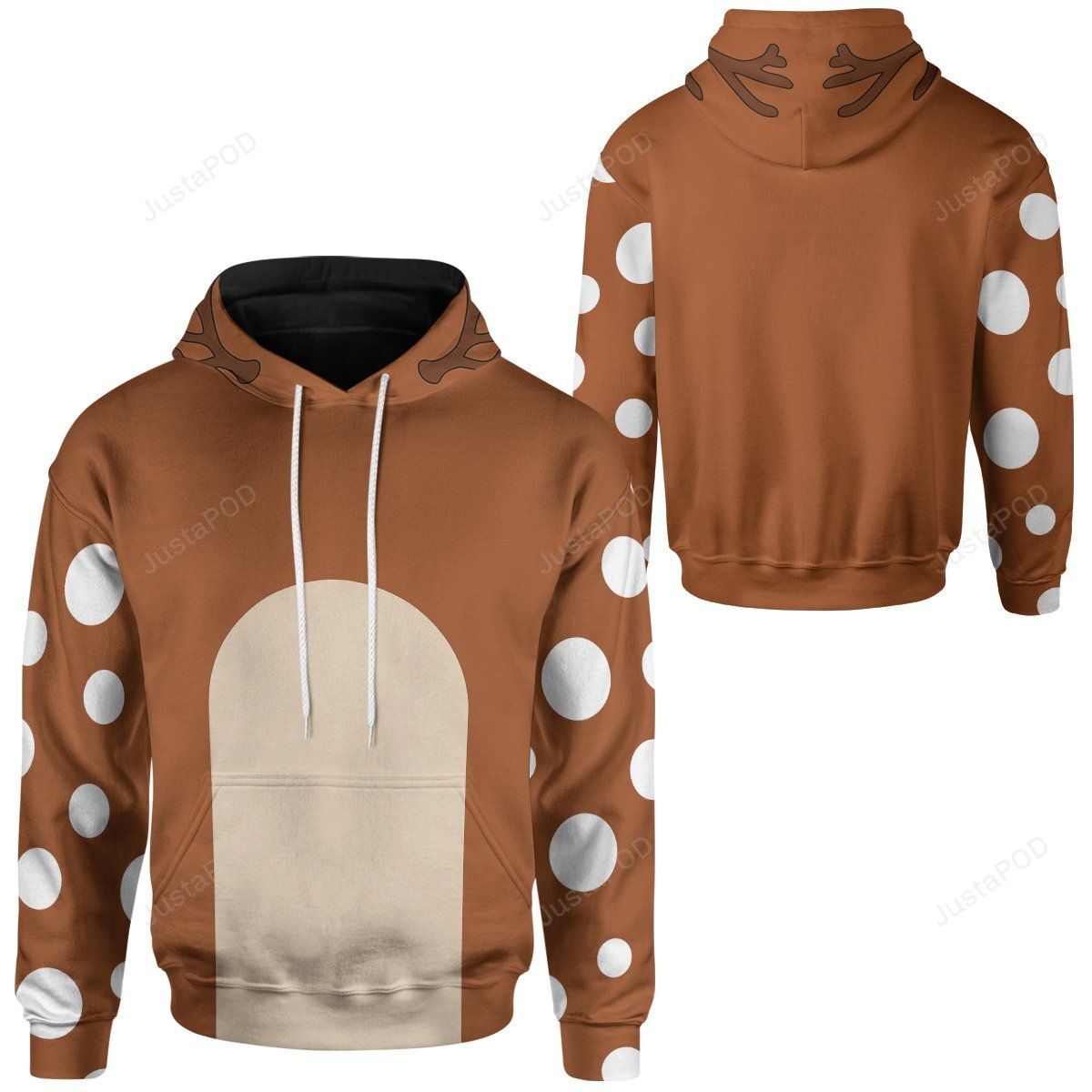 Reindeer Christmas Cosplay 3D All Over Print Hoodie Reindeer Christmas Cosplay 3D All Over Print Hoodie