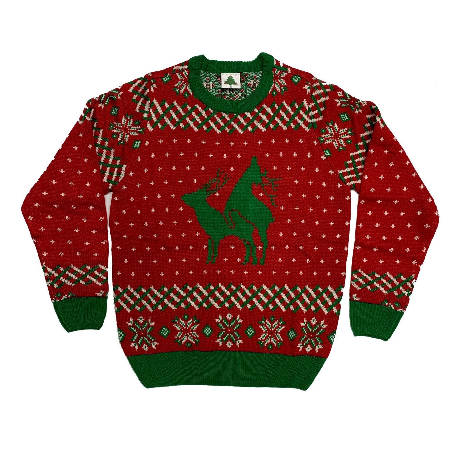 Reindeer Funny For Unisex Ugly Christmas Sweater Reindeer Funny For Unisex Ugly Christmas Sweater