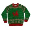Reindeer Funny Green For Unisex Ugly Christmas Sweater