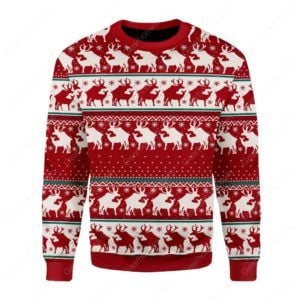 Reindeer Ugly Christmas Sweater