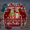 Ren And Stimpy Knitting Pattern Happy Happy Joy Joy For Unisex Ugly Christmas Sweater