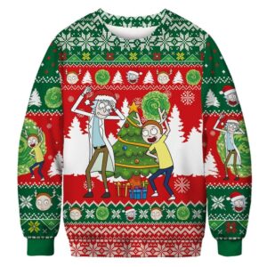 Rick And Morty For Unisex Ugly Christmas Sweater