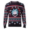 Rick and Morty Knitted Ugly Sweater