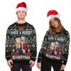 Rick And Morty Merry Christmas Ugly Christmas Sweater