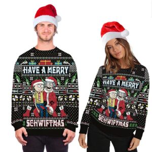 Rick And Morty Merry Christmas Ugly Christmas Sweater