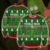 Rick And Morty Pickle Rick Ugly Christmas Sweater