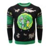 Rick and Morty Portal Knitted Ugly Sweater
