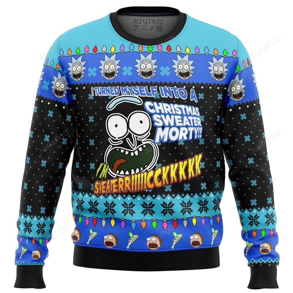 Rick Morty Premium Ugly Christmas Sweater Rick Morty Premium Ugly Christmas Sweater