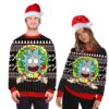 Rick Sanchez Funny Rick And Morty Ugly Christmas Sweater