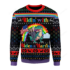 Ridin’ With Biden And Harris LGBT Ugly Christmas Sweater