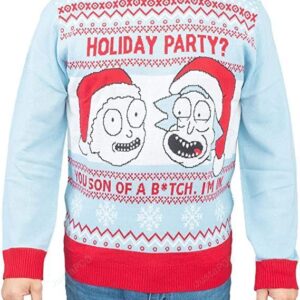 Ripple Junction Rick And Morty Ugly Sweater