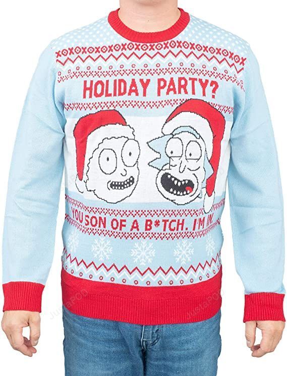 Ripple Junction Rick And Morty Ugly Sweater Ripple Junction Rick And Morty Ugly Sweater