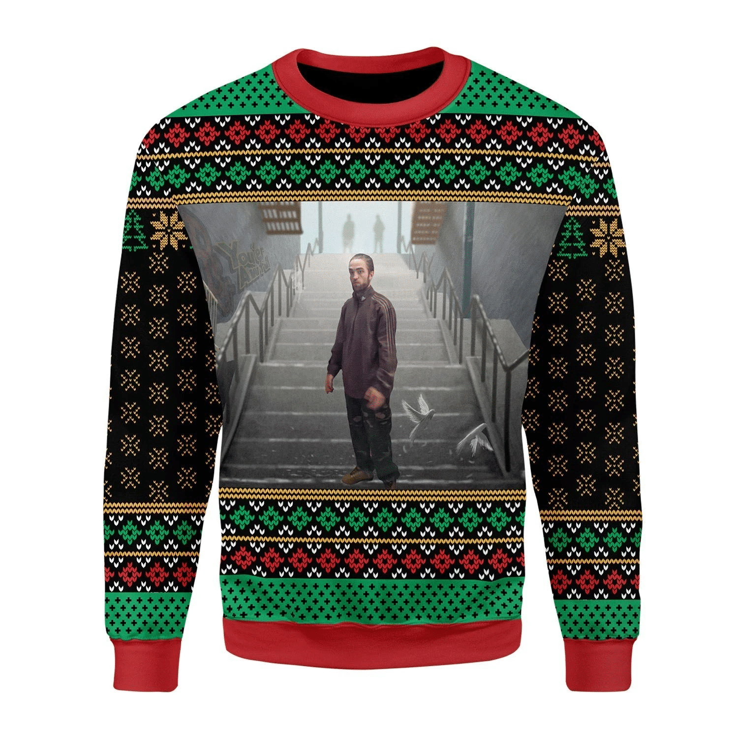 Robert Pattinson Kitchen Ugly Sweater Robert Pattinson Kitchen Ugly Sweater