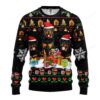 Rottweiler For Merry Christmas Ugly Christmas Sweater