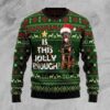 Rottweiler Is This Jolly Enough Ugly Christmas Sweater