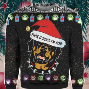 Rottweiler Ugly Christmas Sweater