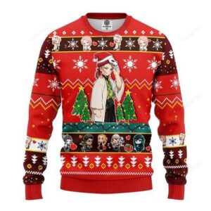 Sabito Demon Slayer Christmas For Anime Lovers Ugly Christmas Sweater