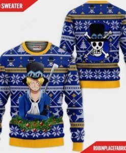 Sabo One Piece Ugly Christmas Sweater