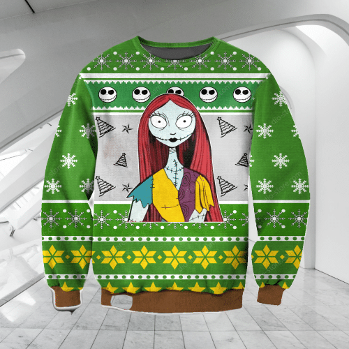 Sally & Jack Skellington Ugly Christmas Sweater Sally & Jack Skellington Ugly Christmas Sweater