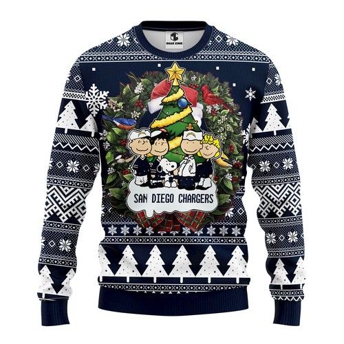 San Diego Chargers Christmas For Unisex Ugly Christmas Sweater San Diego Chargers Christmas For Unisex Ugly Christmas Sweater