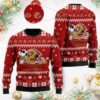 San Francisco 49ers Cute The Snoopy Show Football Helmet 3D All Over Print Ugly Christmas Sweater