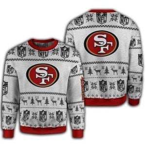 San Francisco 49ers Nfl For Niner Ugly Christmas Sweater San Francisco 49ers Nfl For Niner Ugly Christmas Sweater