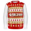 San Francisco 49Ers Wordmark NFL Ugly Christmas Sweater