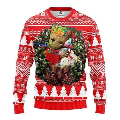 San Francisco Giants Skull Flower Christmas Ugly Sweater San Francisco Giants Skull Flower Christmas Ugly Sweater