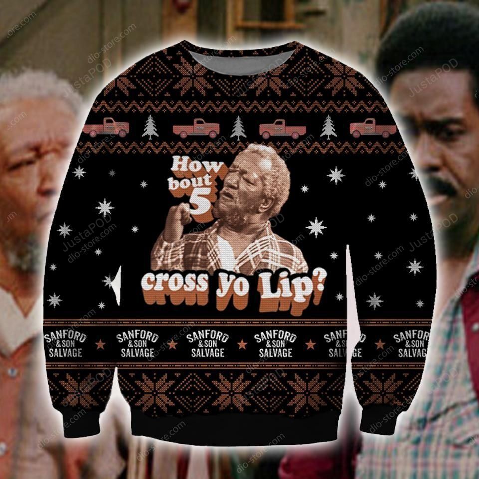 Sanford And Son Knitting Pattern 3d Print Ugly Christmas Sweater Sanford And Son Knitting Pattern 3d Print Ugly Christmas Sweater