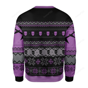 Santa Black Panther Wakanda Forever Ugly Christmas Sweater