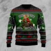 Santa Born To Ride TY210 Ugly Christmas Sweater