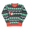 Santa Claus And Elfs Santapead Elves Ugly Christmas Sweater