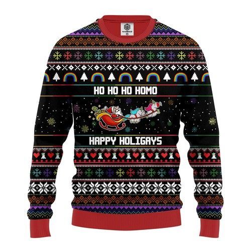 Santa Claus Funny Hohoho For Unisex Ugly Christmas Sweater Santa Claus Funny Hohoho For Unisex Ugly Christmas Sweater