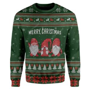 Santa Claus Merry Christmas For Unisex Ugly Christmas Sweater
