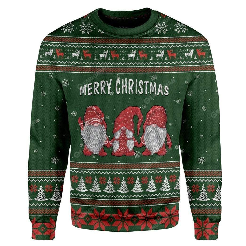 Santa Claus Merry Christmas For Unisex Ugly Christmas Sweater Santa Claus Merry Christmas For Unisex Ugly Christmas Sweater