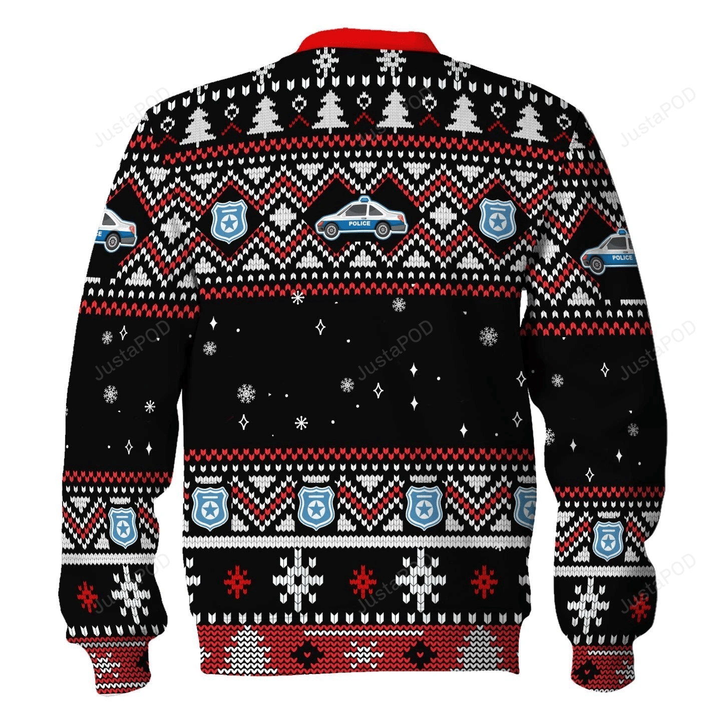 Santa Claus Riot Police Ugly Christmas Sweater Santa Claus Riot Police Ugly Christmas Sweater
