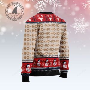 Santa Claus Where My Ho?s At Couple Ugly Christmas Sweater