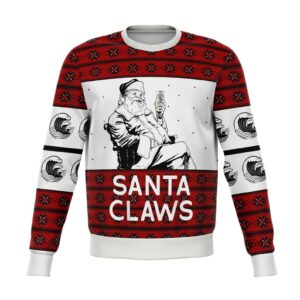 Santa Claws Ugly Christmas Sweater