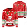 Santa Dancing Merry Christmas Ugly Christmas Sweater